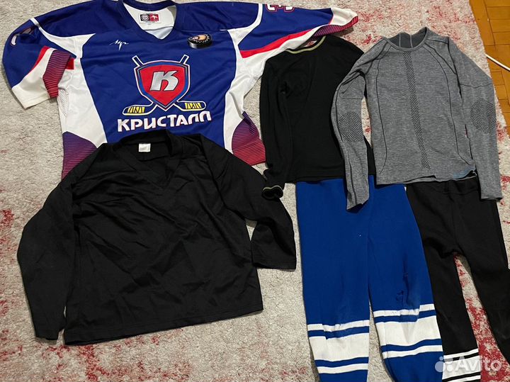 Хоккейная форма для ребенка 7-8лет+ сумка (баул)