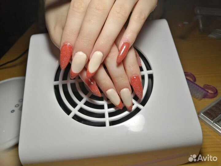 Услуги наращивание ногтей