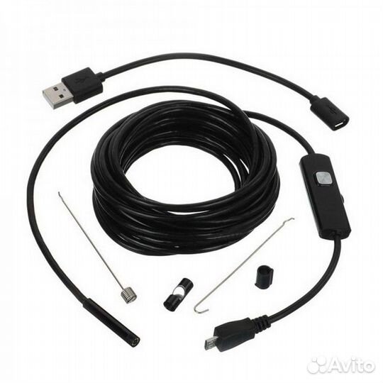 USB Эндоскоп - камера для диагностики автомобиля