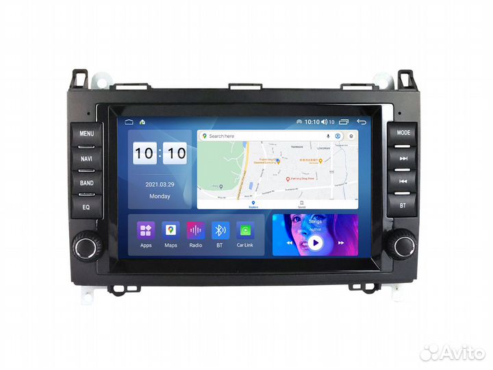 Магнитола Mercedes W906 W639 W169 W245