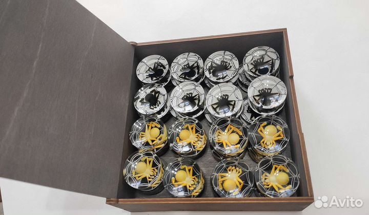 Фишки для нард ручной работы