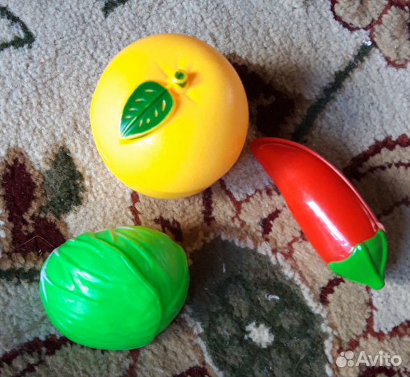 Фрукты, овощи на липучке