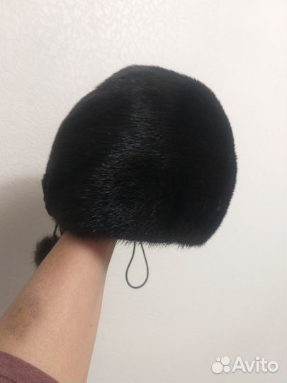 Шапка норковая женская новая