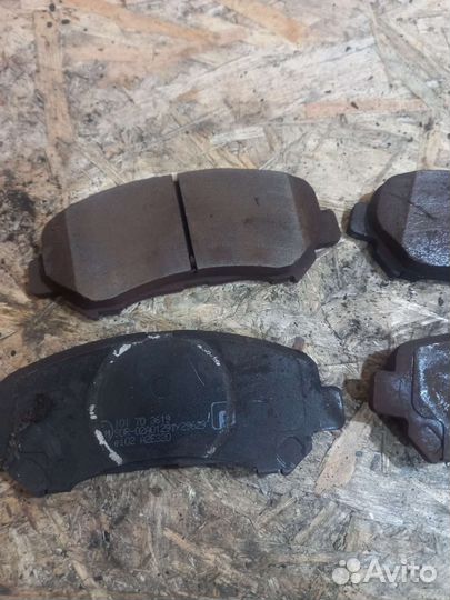 Колодки Тормозные Передние Ниссан кашкай J10
