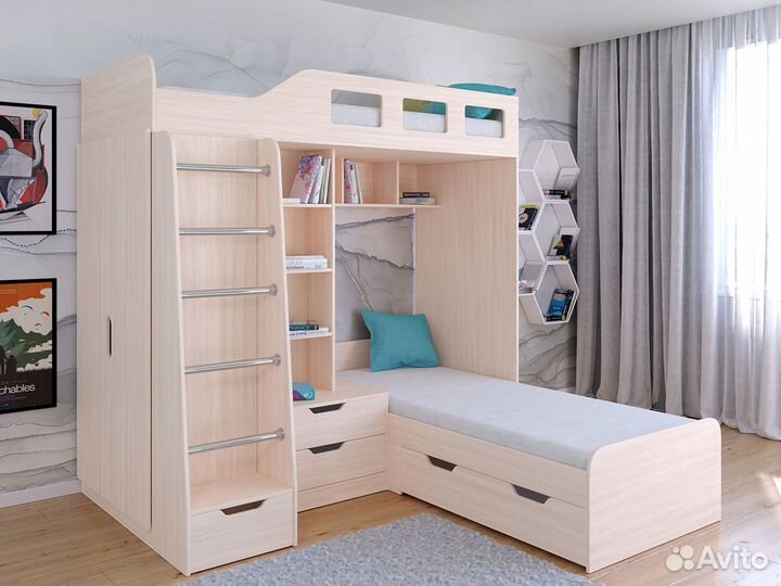 Кровать двухъярусная 