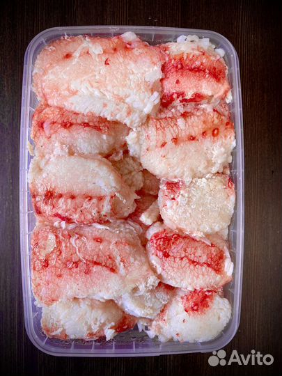 Мясо краба первая фаланга салат