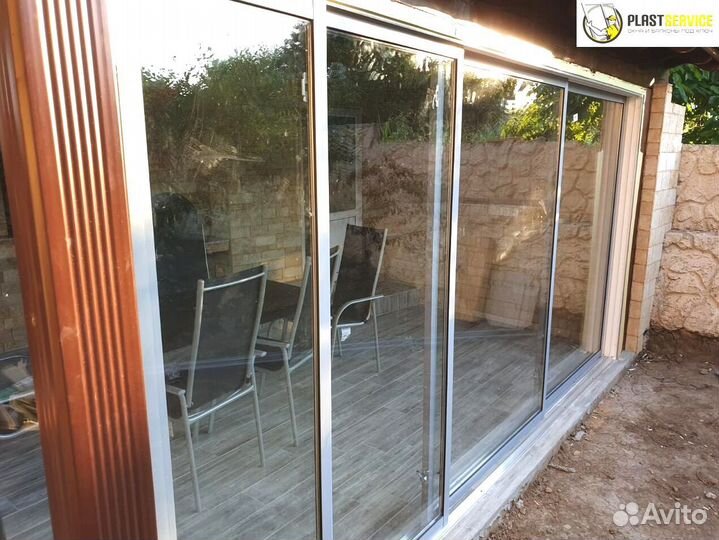 Пластиковые окна и двери Rehau, порталы