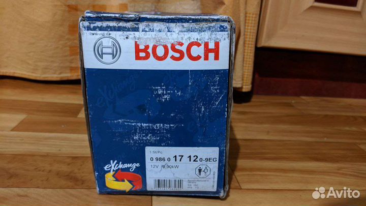 Стартер Bosch 0986017120 Opel (оригинал)