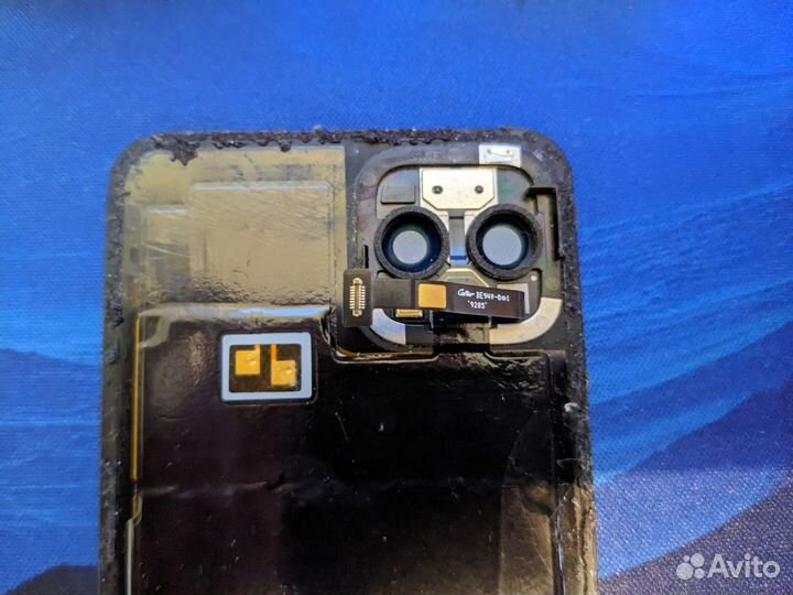 Задняя крышка Google Pixel 4 чёрная