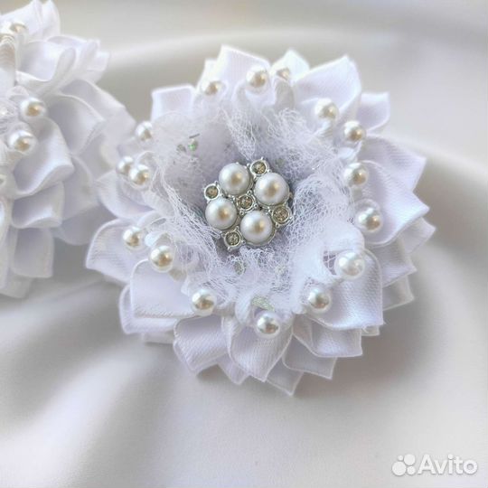 Банты на 1 сентября. Бантики на первое сентября