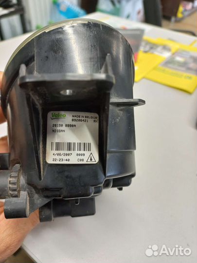 Фара противотуманная nissan almera 2