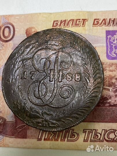 Пять копеек перечекан