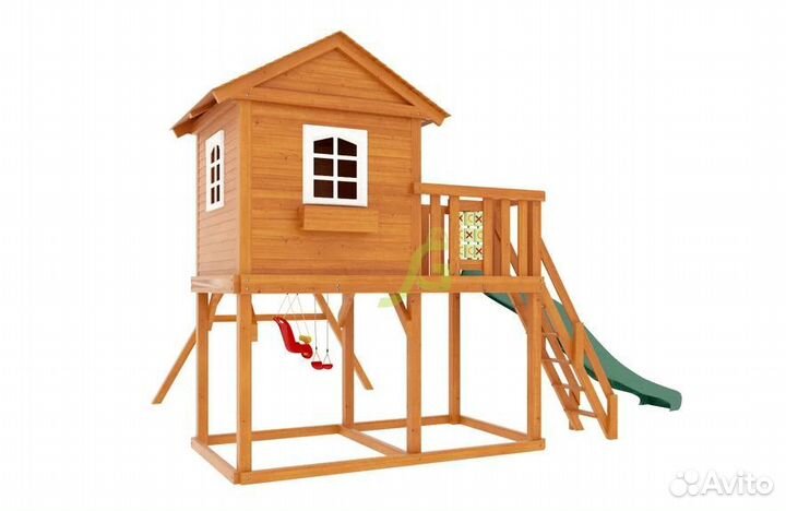 Игровая детская площадка для дачи 