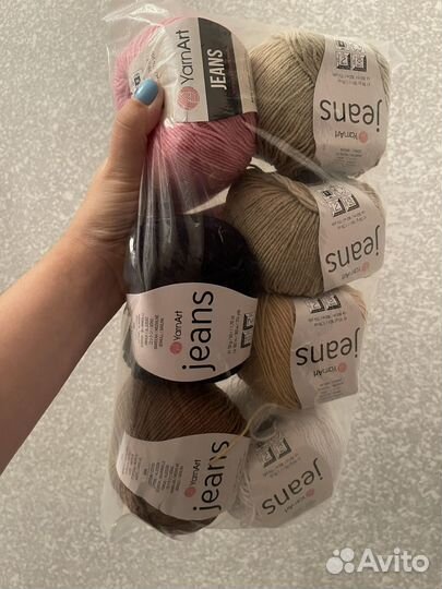 Пряжа yarnart jeans