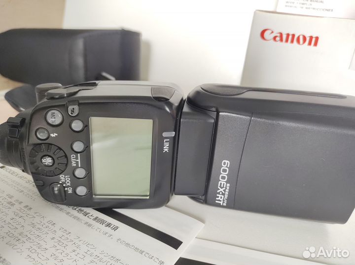 Вспышка Canon speedlite 600ex-rt Япония
