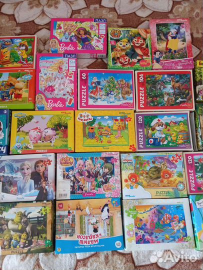 Деревянные пазлы для детей