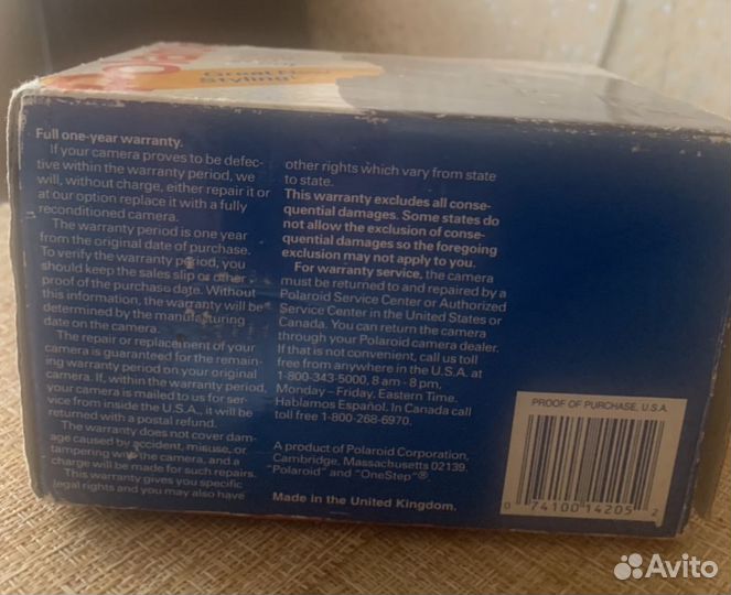 Фотоаппарат моментальный Polaroid