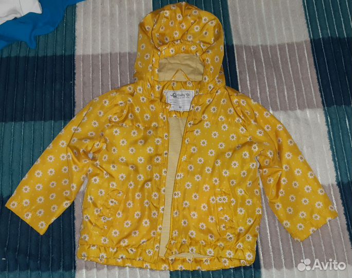 Небольшой пакет вещей на девочку, размер 86-92-98