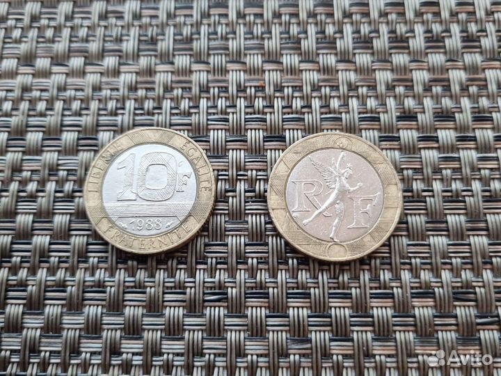 10 франков. Монеты Франции