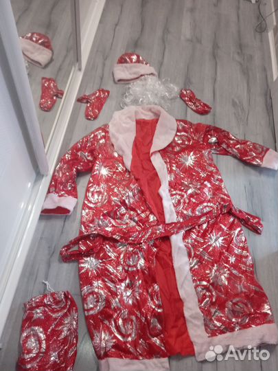 Костюм деда мороза на взрослого