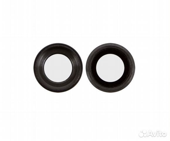 Стекло камеры и вспышки для iPhone 6 (серый)