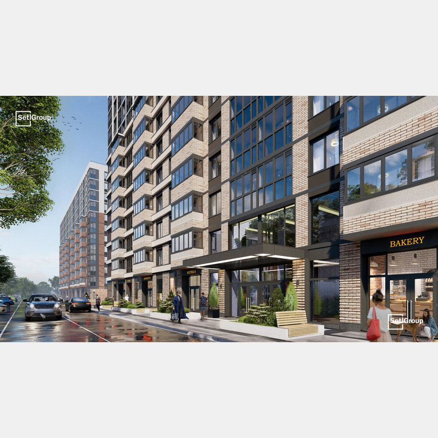 1-к. квартира, 30,7 м², 10/12 эт.