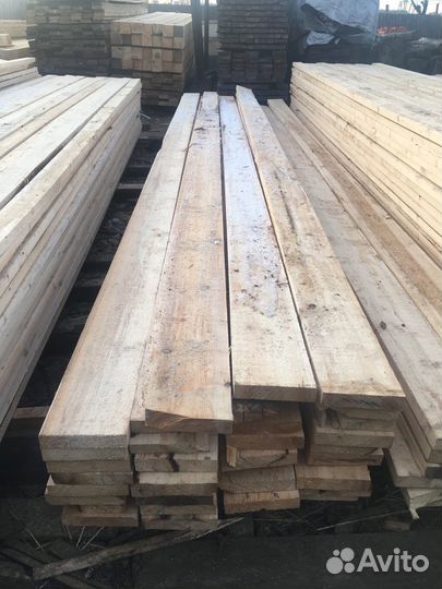 Доска обрезная хвоя 25x100x6000