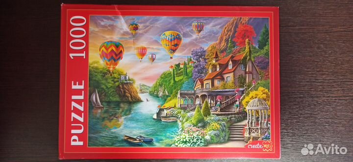 Пазлы Рыжий кот 1000 и 500