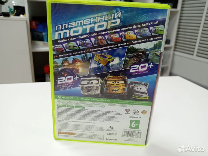 Тачки 3 Навстречу победе Xbox 360 б/у