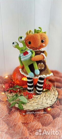 Кукла ручной работы Тыковка