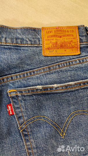 Женские джинсы levis 501 skinny W27 L30