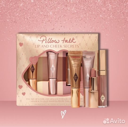 Charlotte tilbury набор Pillow Talk Lip And Cheek