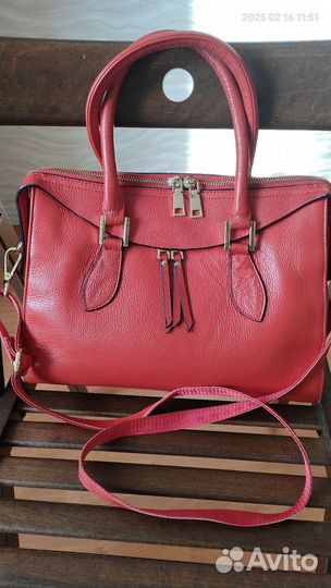 Сумка женская натуральная кожа бу