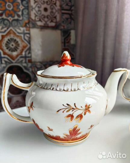 Чайный сервиз вербилки, дфз. Барбарис