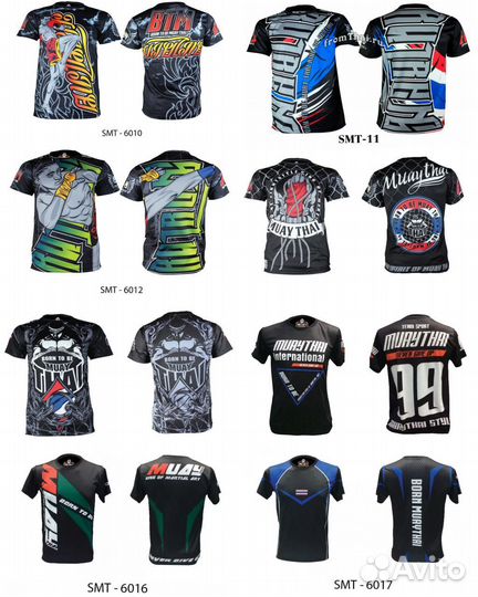 Футболка для тайского бокса