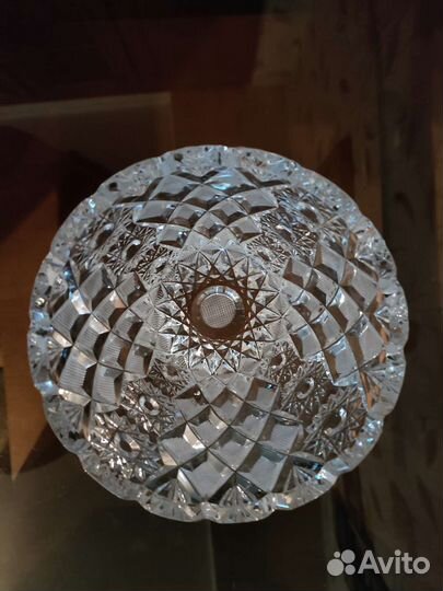 Салатник (ваза) хрустальный СССР