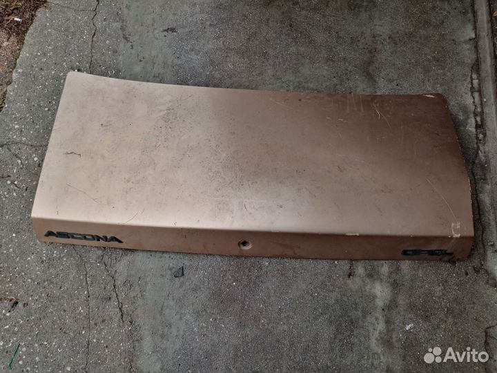 Крышка багажника опель аскона с