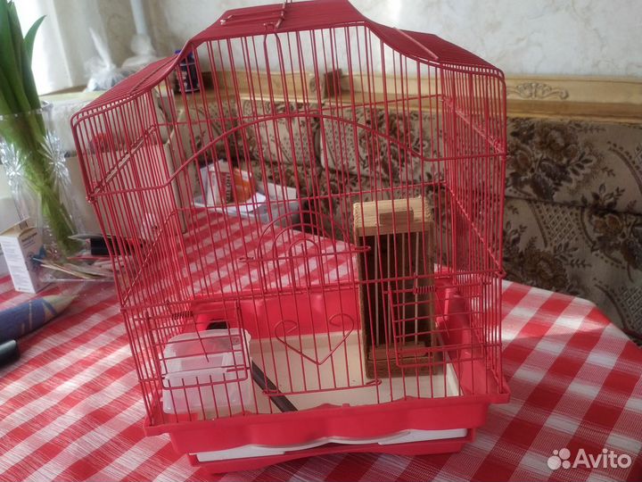Зеркало, Клетка для птиц