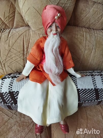 Старик Хоттабыч игрушка кукла