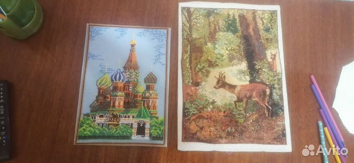 Картины вышитые крестом