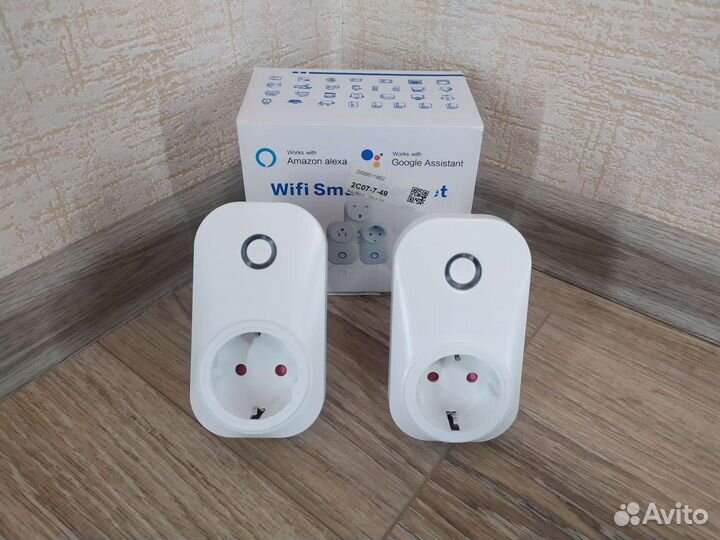 Умная беспроводная Wi-Fi розетка