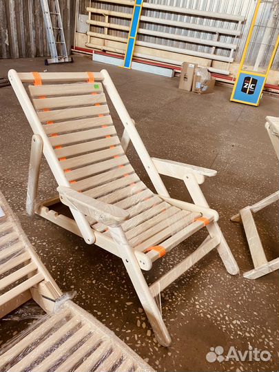 Шезлонг гибкий для бани сауны дачи загородного дом