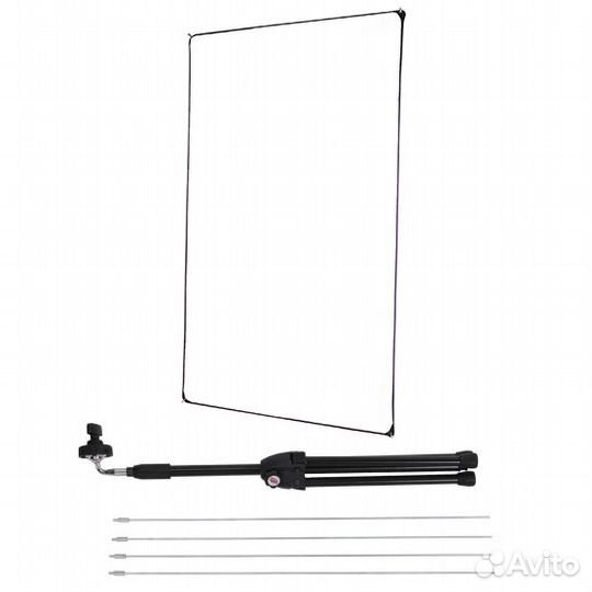 Куча студийного оборудования для фото и видео