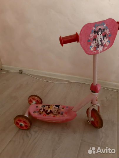 Самокат детский трехколесный