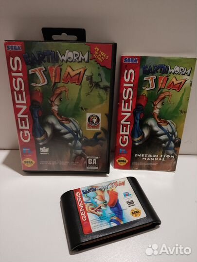 Earthworm jim Sega genesis
