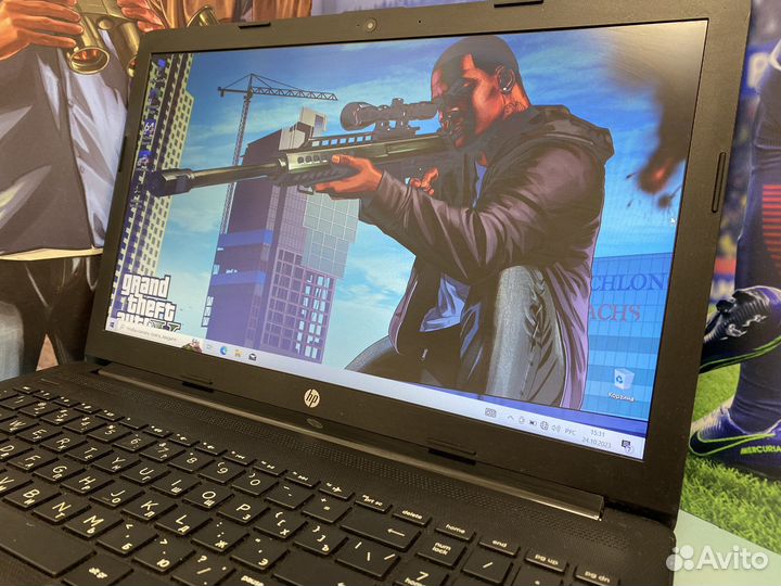 Игровой Ноутбук HP 2 видеокарты/SSD/8gb/Full-HD