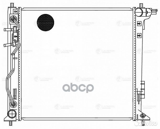 LRC 081D7 радиатор охлаждения Hyundai Tucson/K