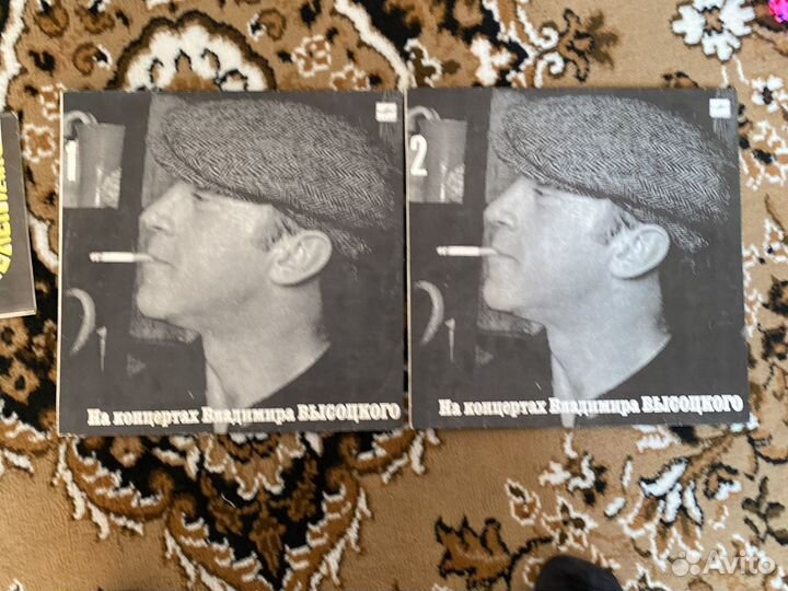 Виниловые пластинки высоцкого СССР