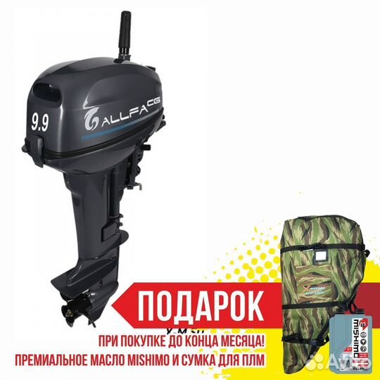 Лодочный мотор allfa CG T9,9 FW S