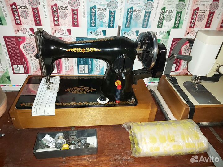 Швейная машинка подольский чайка
